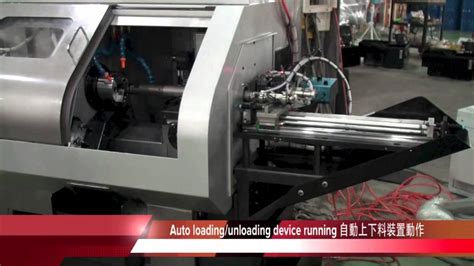 lathe with automatic loading